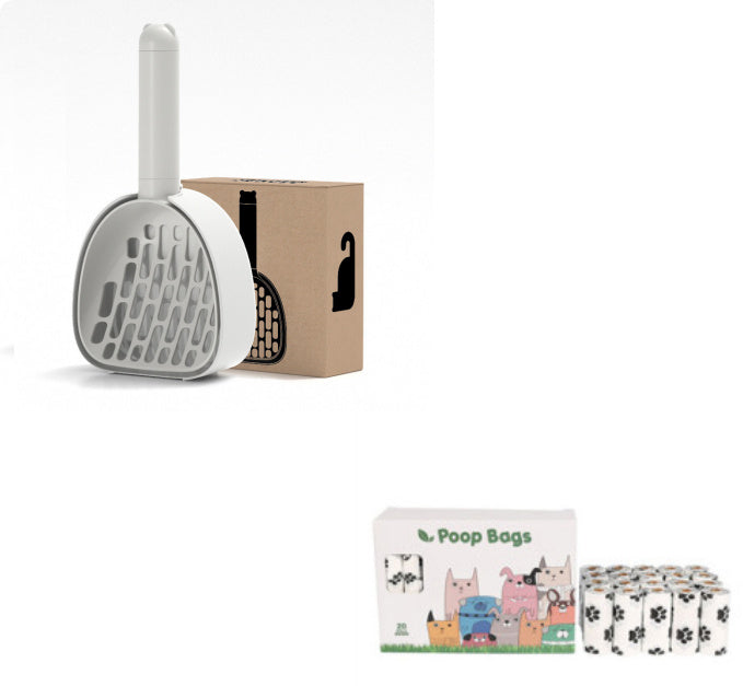 TidyScoop: A durable, hygienic litter solution.