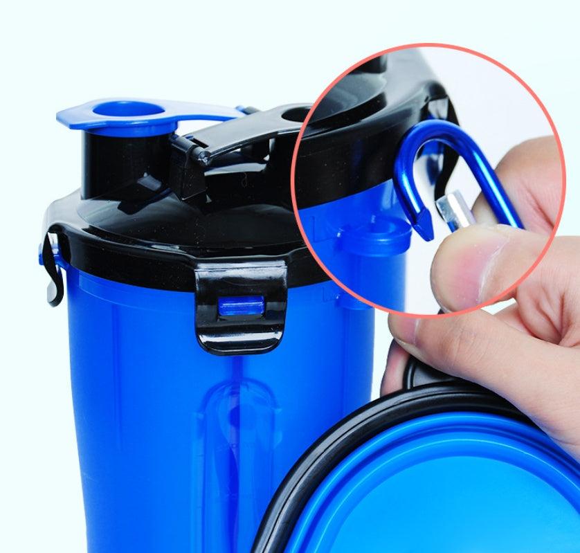 The Paw Traveler: Hydrate your pet anywhere.