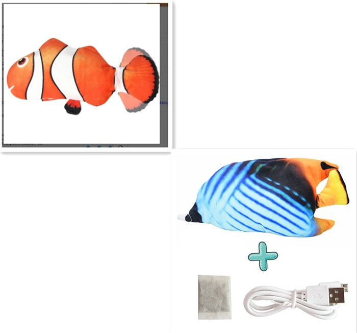 The Floppy Fish: Keeps your cat entertained with a realistic flopping motion.