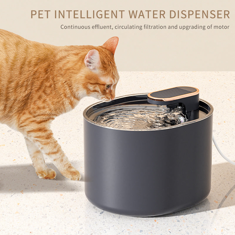 Aquastream Pro – USB Rechargeable Filtered Drinking Station for Cats & Dogs