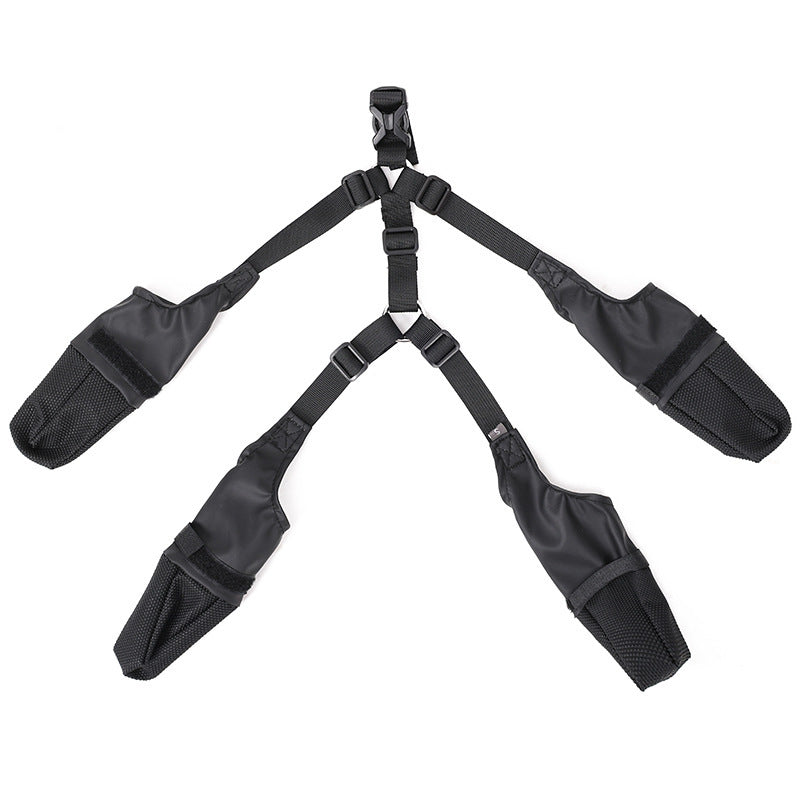 The All-Terrain Shoe: Protects against heat and terrain.