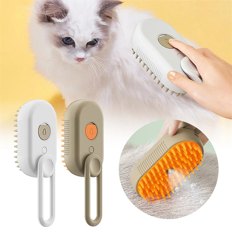 Purrfect Steam: A gentle way to groom.