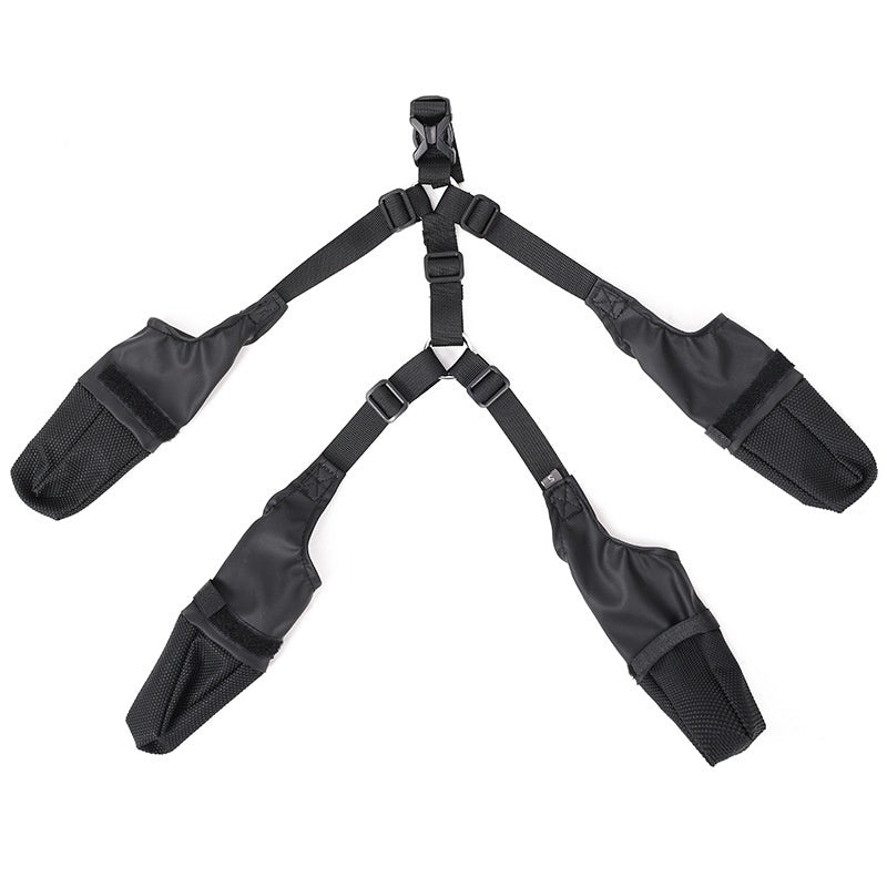 The All-Terrain Shoe: Protects against heat and terrain.