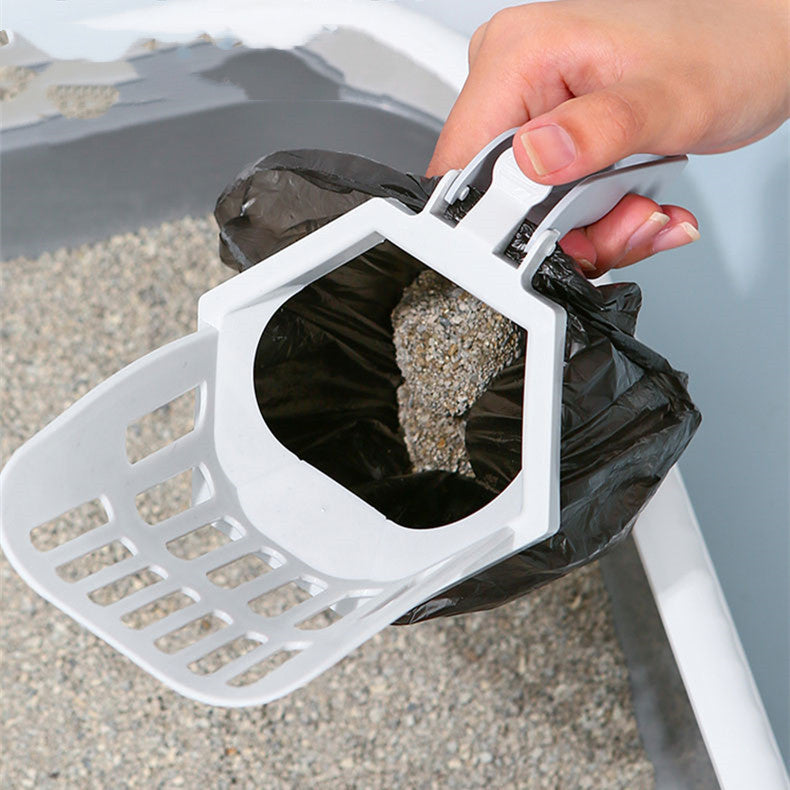 The TidyScoop Pro: Sifts and stores waste for quick, hygienic cleanup.