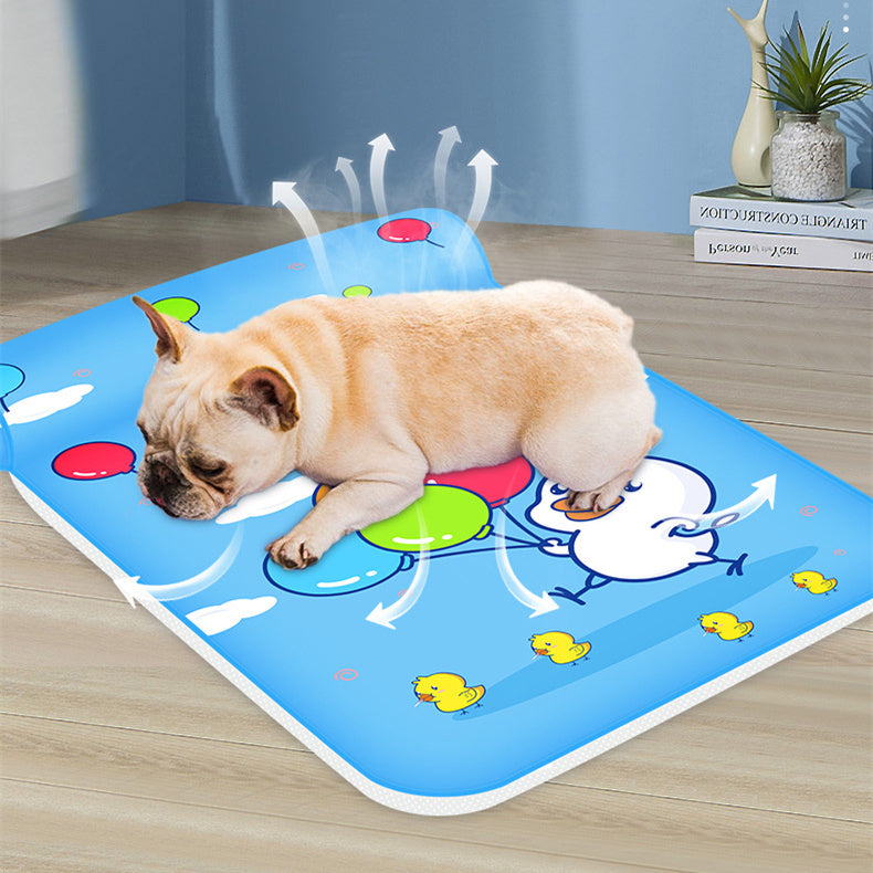 ChillPillow Bed: Keeps your pet cool and comfy.
