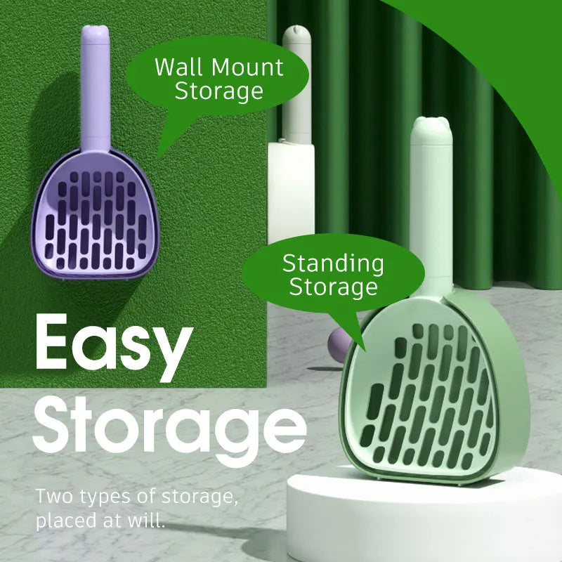 TidyScoop: A durable, hygienic litter solution.