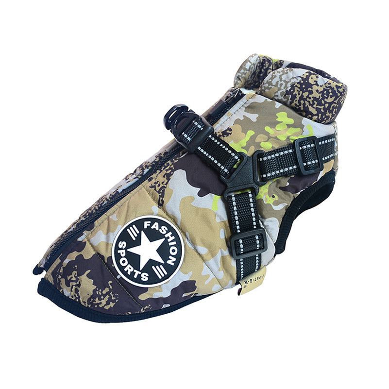 The Comfy-Fit Vest: Keeps your pet warm and secure.