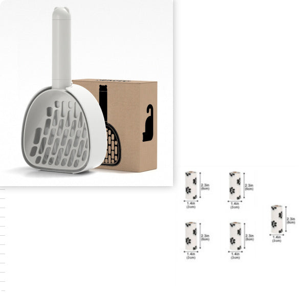 TidyScoop: A durable, hygienic litter solution.