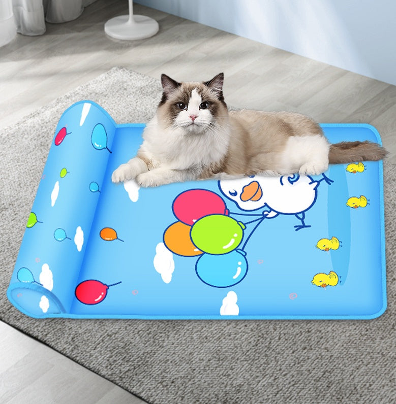 ChillPillow Bed: Keeps your pet cool and comfy.