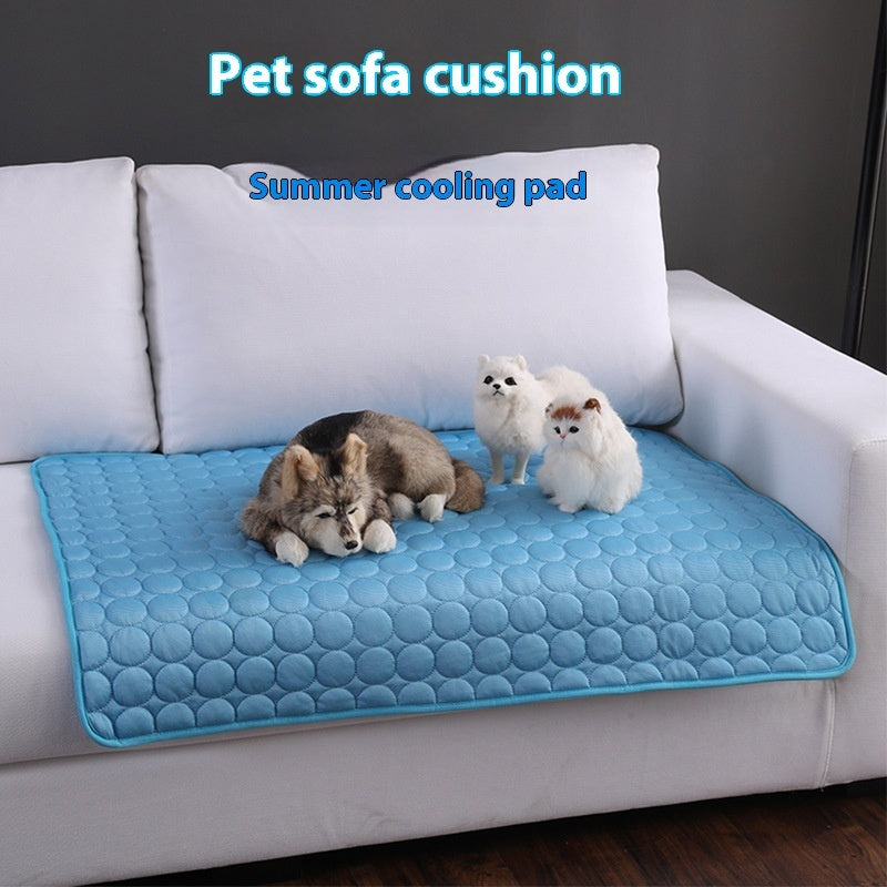 ChillPaw Mat: Keeps your pet cool.
