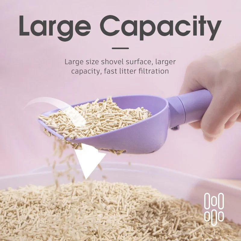 TidyScoop: A durable, hygienic litter solution.