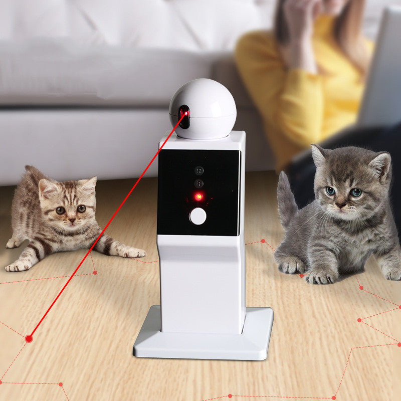 PouncePal: Your cat's smart playmate.