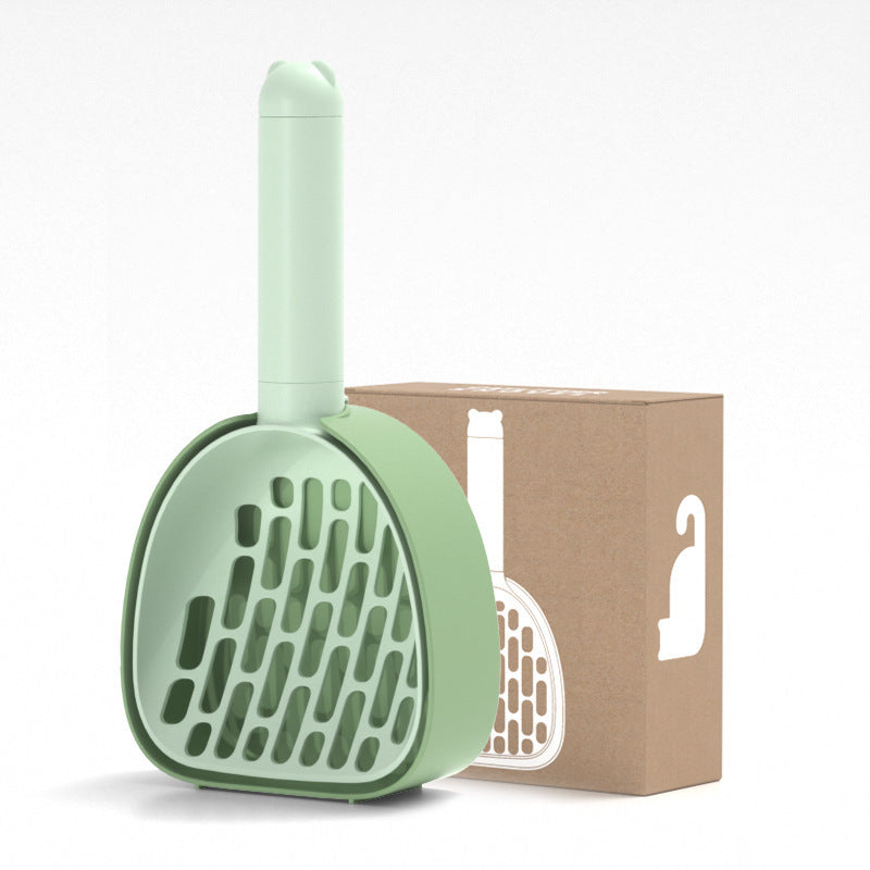 TidyScoop: A durable, hygienic litter solution.
